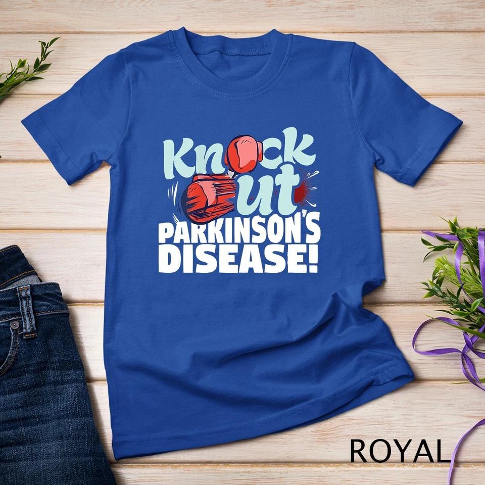 Womens Parkinson s Parkinson s Awareness Parkinson s Shirt Boxing Unisex T-shirt 10 S