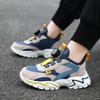 2025 new dad shoes rotating buckle breathable mesh non-slip running shoes middle age tide