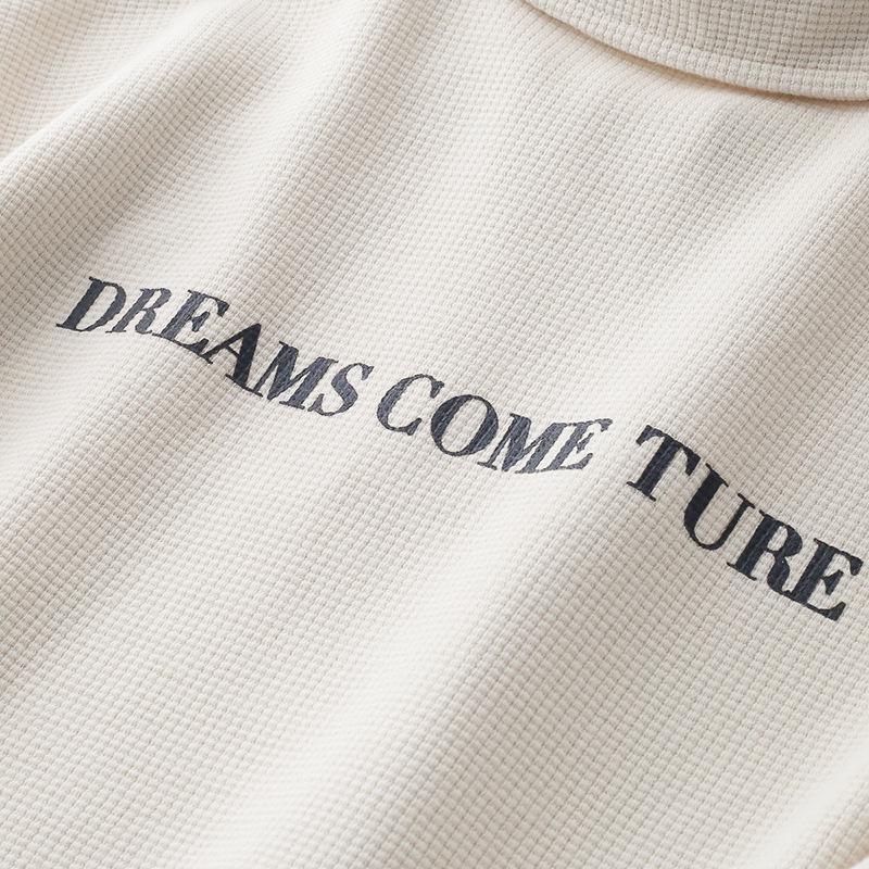 Retro Loose Fit Long Sleeve Polo Sweatshirt - French Influencer Style