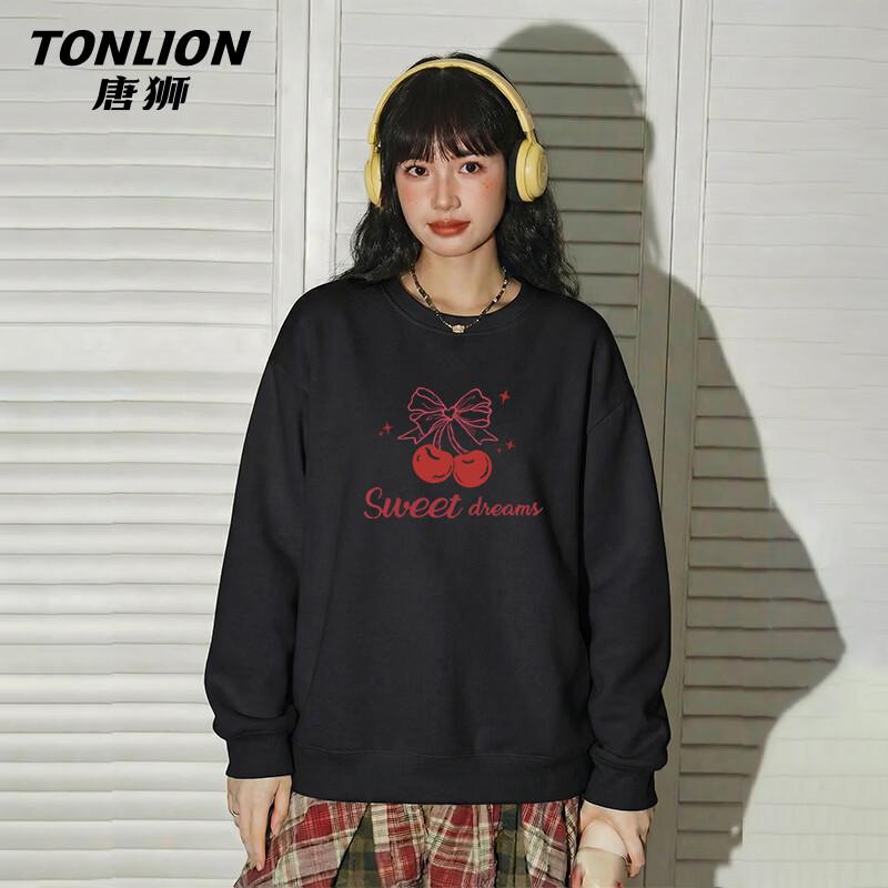 

Женская толстовка TonLion с круглым вырезом и принтом бабочек и букв M