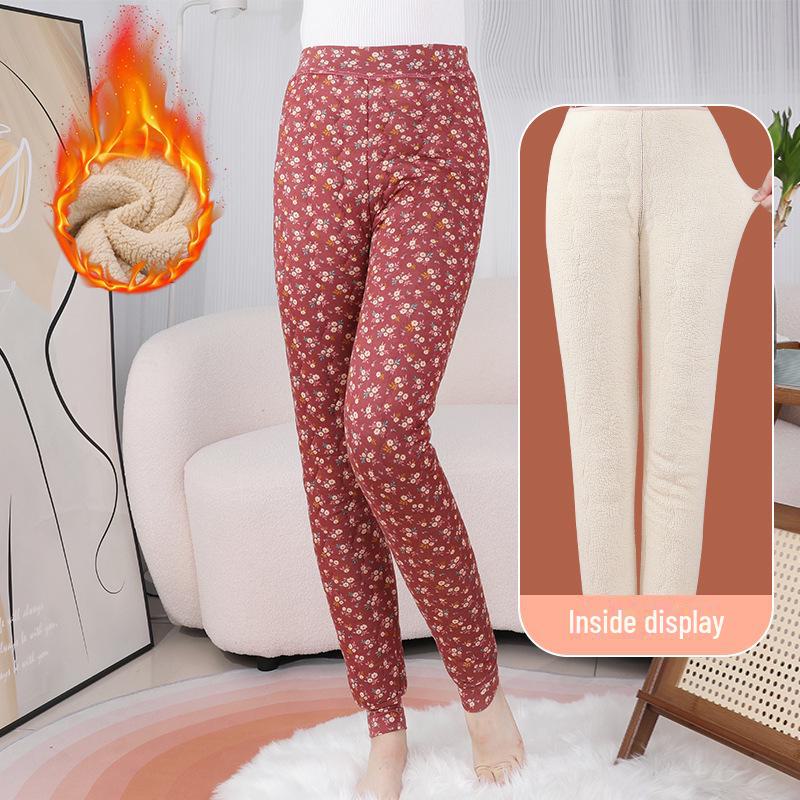 Women's High Waist Thermal Cotton Leggings - Thick or Thin, Slim Fit & High Elasticity