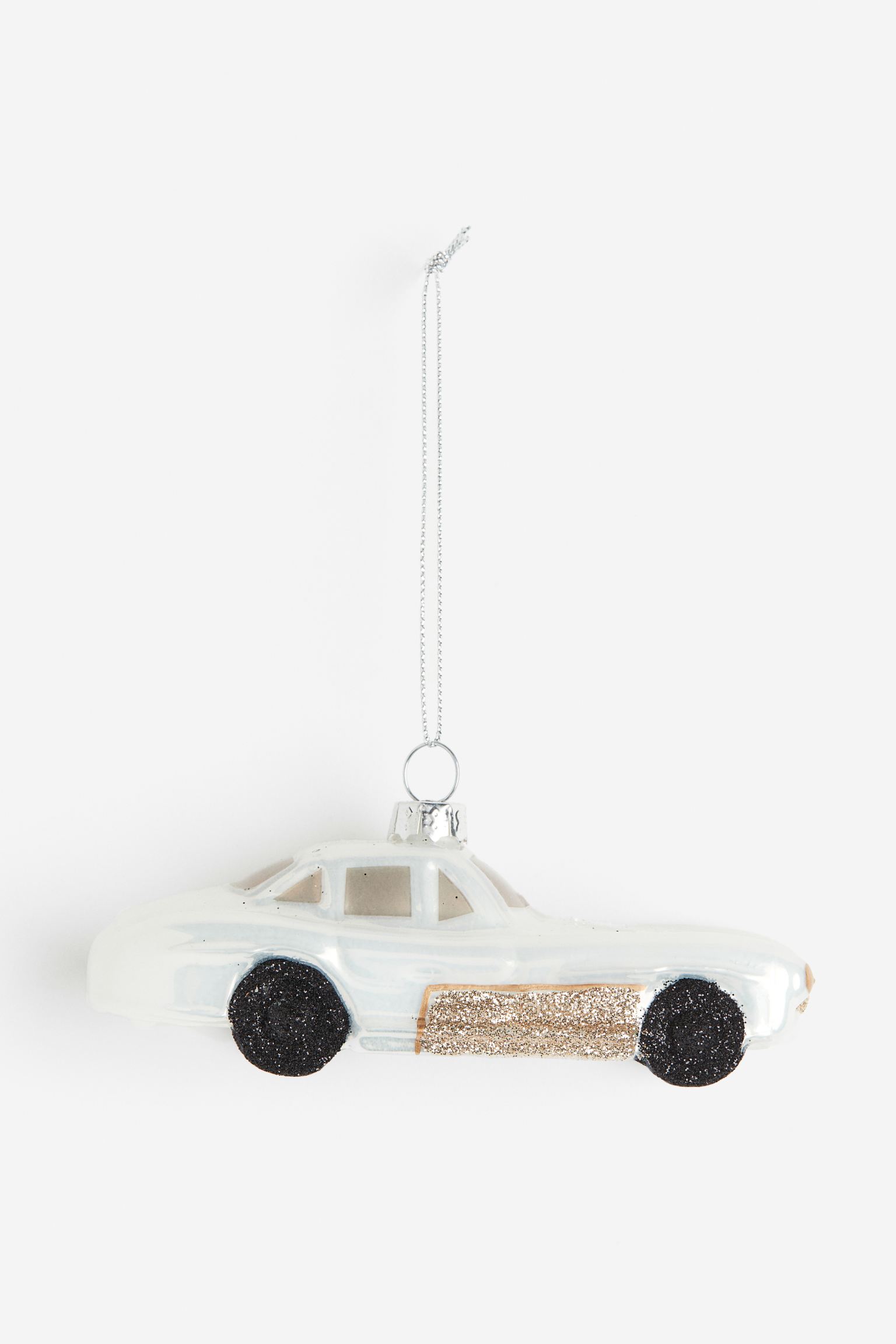 

Стеклянное украшение елки