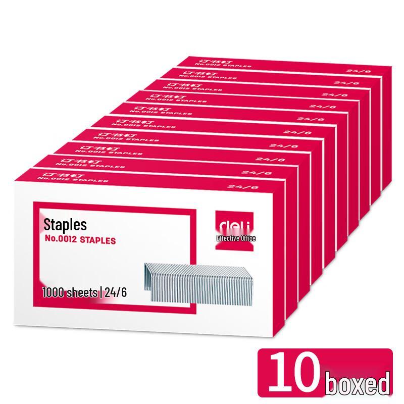 Yilu Universal 24/6 Staple Pins, 10 Boxes