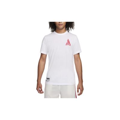 Printed Pattern Round Neck Casual Short Sleeve T-Shirt Men Tops White FQ4911-100