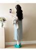 2026 Summer Maternity Casual Slimming POLO Collar T-shirt Dress