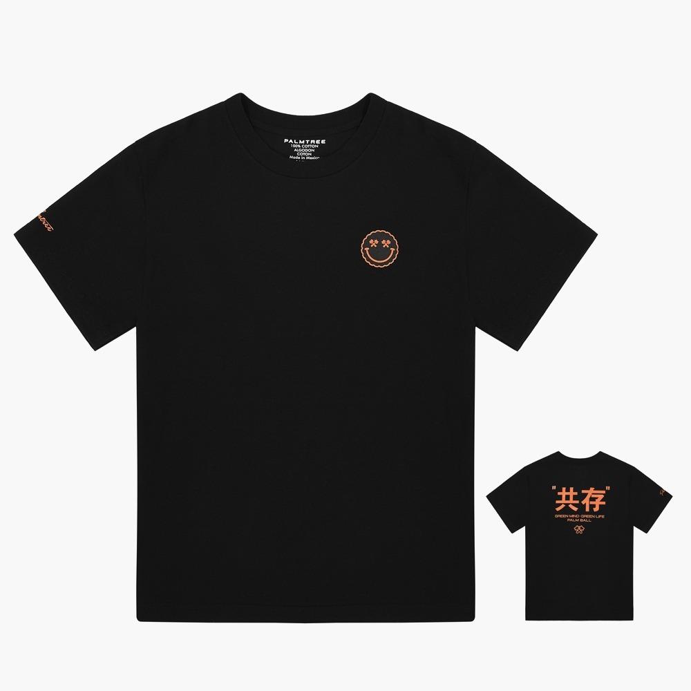 Palm Tree Golf Coexistence Short Sleeve T-Shirt Black M