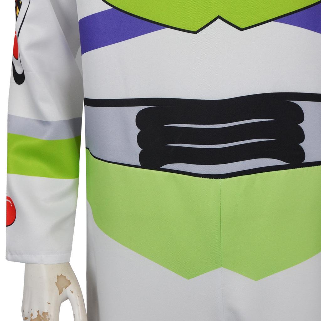 Toy Story Buzz Lightyear Cosplay Costume, Cartoon Doll Stage Performance Halloween Full Set