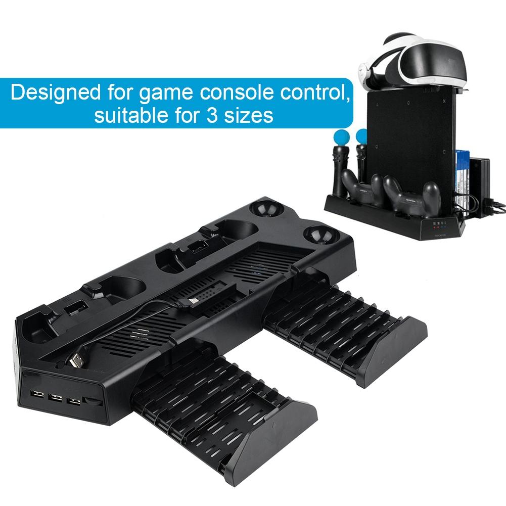 Tragbare 3-in-1-Ladestation für PS4 Slim Pro VR