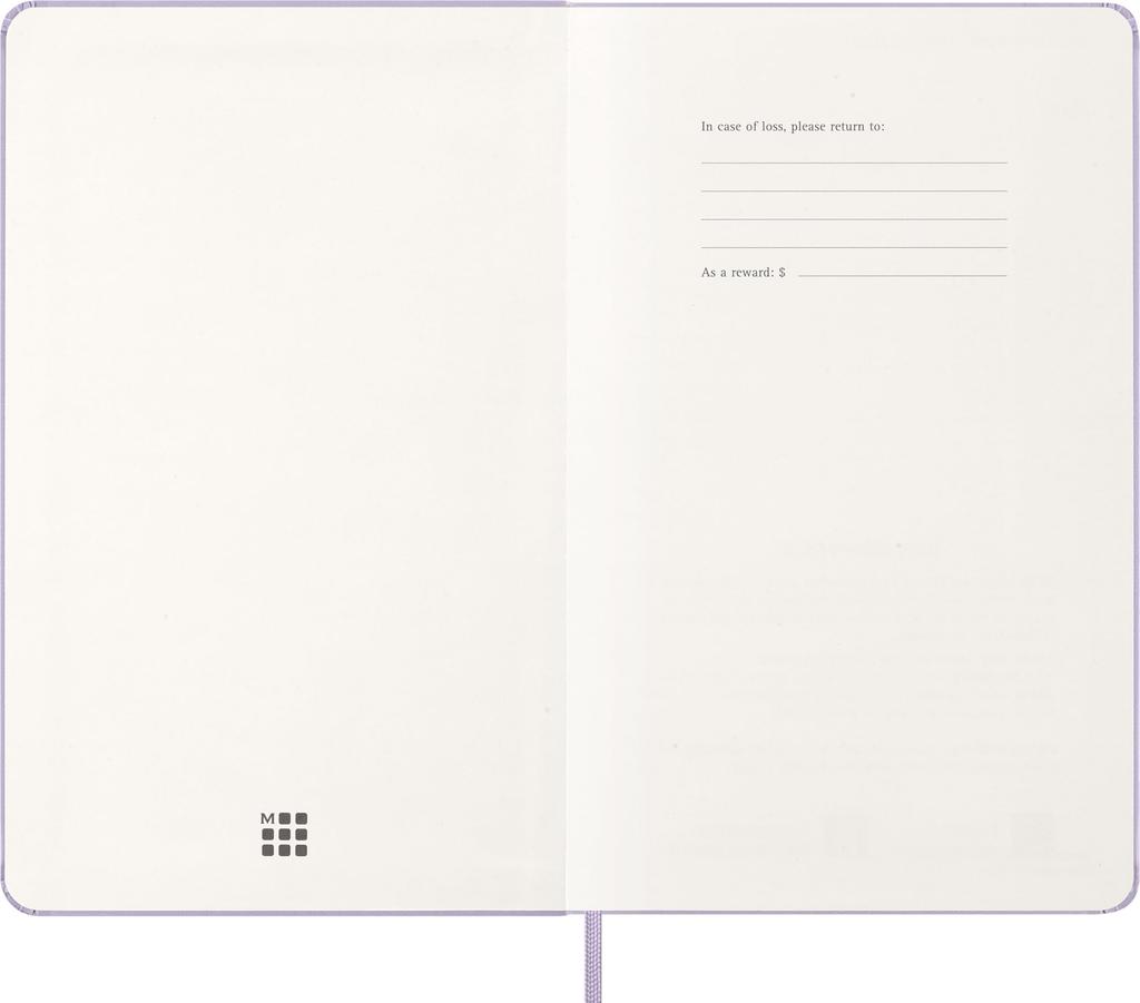 Moleskine 2026 Daily January Large Size x Pastel DHH1812DC3Y26 Planner, 12-Month Diary, Start, (13cm 21cm), Hardcover, Lilac,