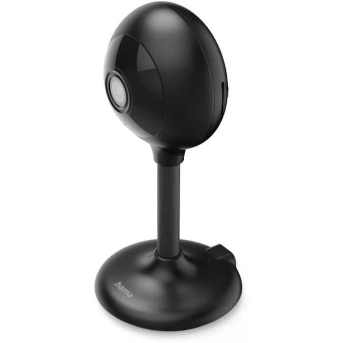 Caméra de surveillance - HAMA - WiFi Intérieure - Vision Nocturne - Détection de Mouvement - 1080p