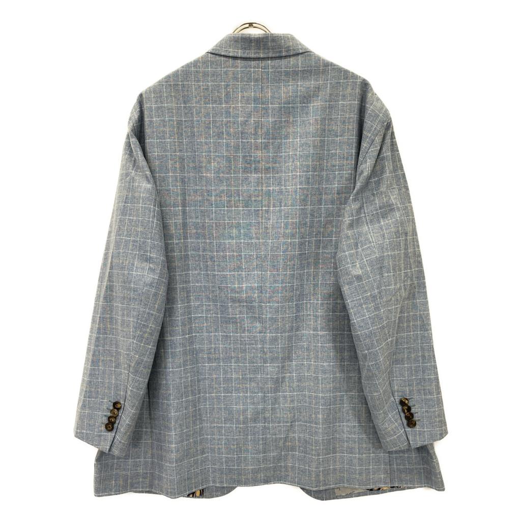 ETRO 2011 MRGC0001 Botanical Bard Lining 2B Tailored Jacket Jacket 60 blueUsed