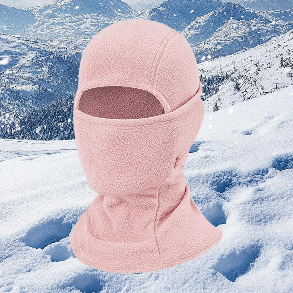 Ski Masque Motorcycle Hood Gear Fleece Thermal Face Masque For Snowboarding Work Hiking Commuting Riding Traveling Indoor