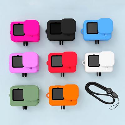 Pour Hero 9 10 11 12 Noir Accessoires Étui De Protection Souple Boîtier Standard En Caoutchouc Silicone Coque Protecteur Pour Hero
