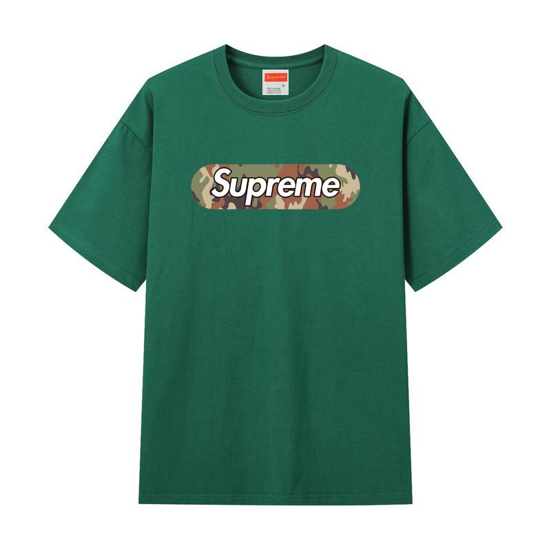 ZL14 Supreme 2025 Sommer-T-Shirt aus reiner Baumwolle mit Rundhalsausschnitt und Aufdruck, hochwertiges Paar-T-Shirt