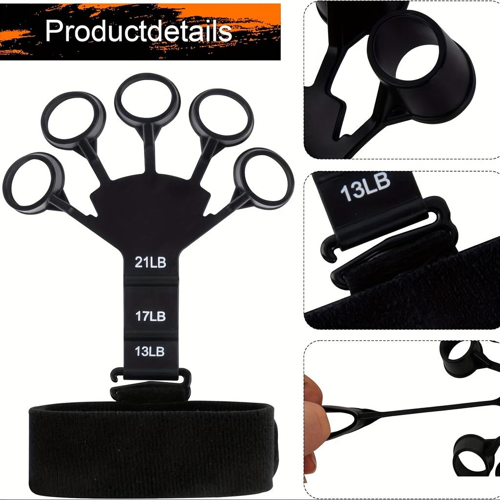 Silicone 5-finger Trainer, Shooting Corrector, Shooting Basketball Training Aid, Resume Training for Hand Exercises, Strength and Flexibility Training