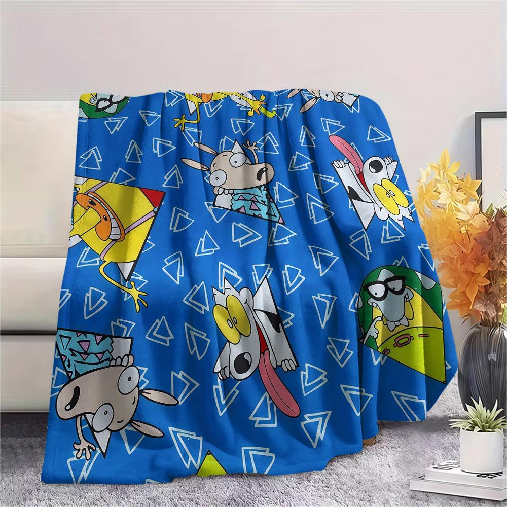 Rocko Flannel Blanket, High quality Comfortable for All Seasons, Home Decor, Warmth and Comfort