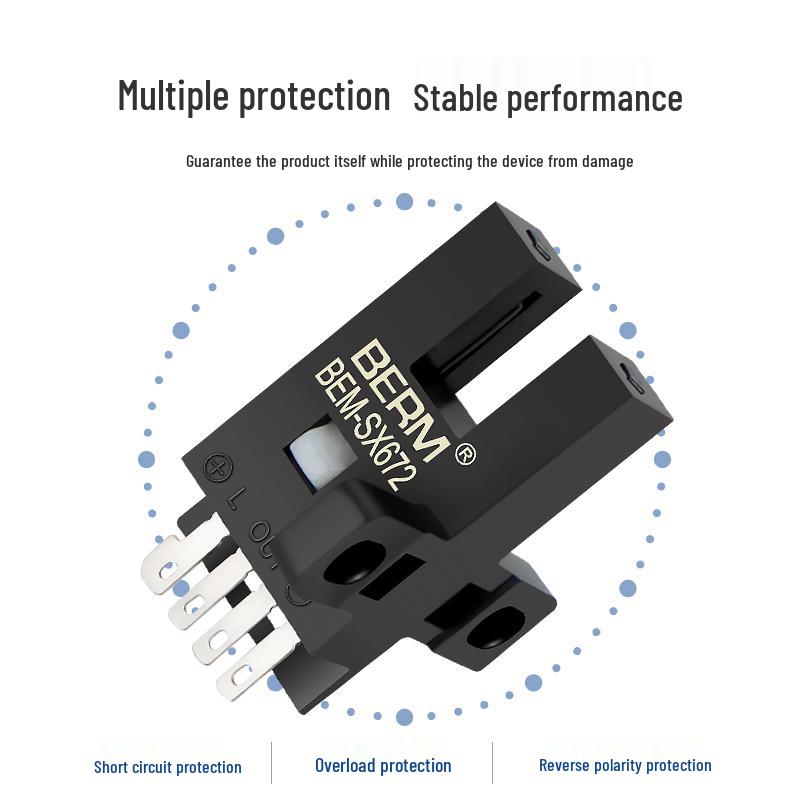 U-förmiger induktiver photoelektrischer Sensor EE-SX670/671/672A/673/674 mit Endschalter (NEIN, ES)
