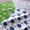 Cute Tenugui Hand Towel Made in Japanese Animal Cotton C-RAYS Set, Japan, Style, Patterns, 100% (Frog, Hedgehog, Elephant)