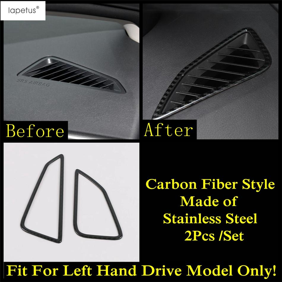 Central Console Dashboard Air AC Vent Outlet Frame Cover Trim For Toyota Corolla E210  - 2025 Stainless Steel Accessories