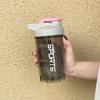 Water bottle new 100ML sports fitness portable water cup pc milkshake cup protein powder transparent universal mixing cup shaking cup