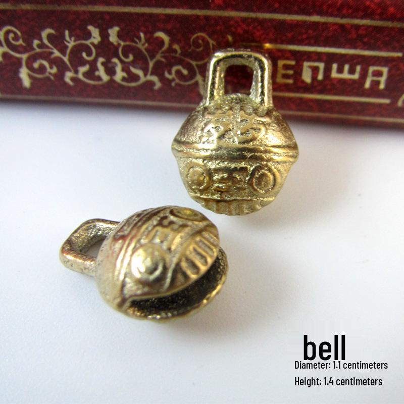 

Temple Tiger Head Copper Bells - Various Sizes