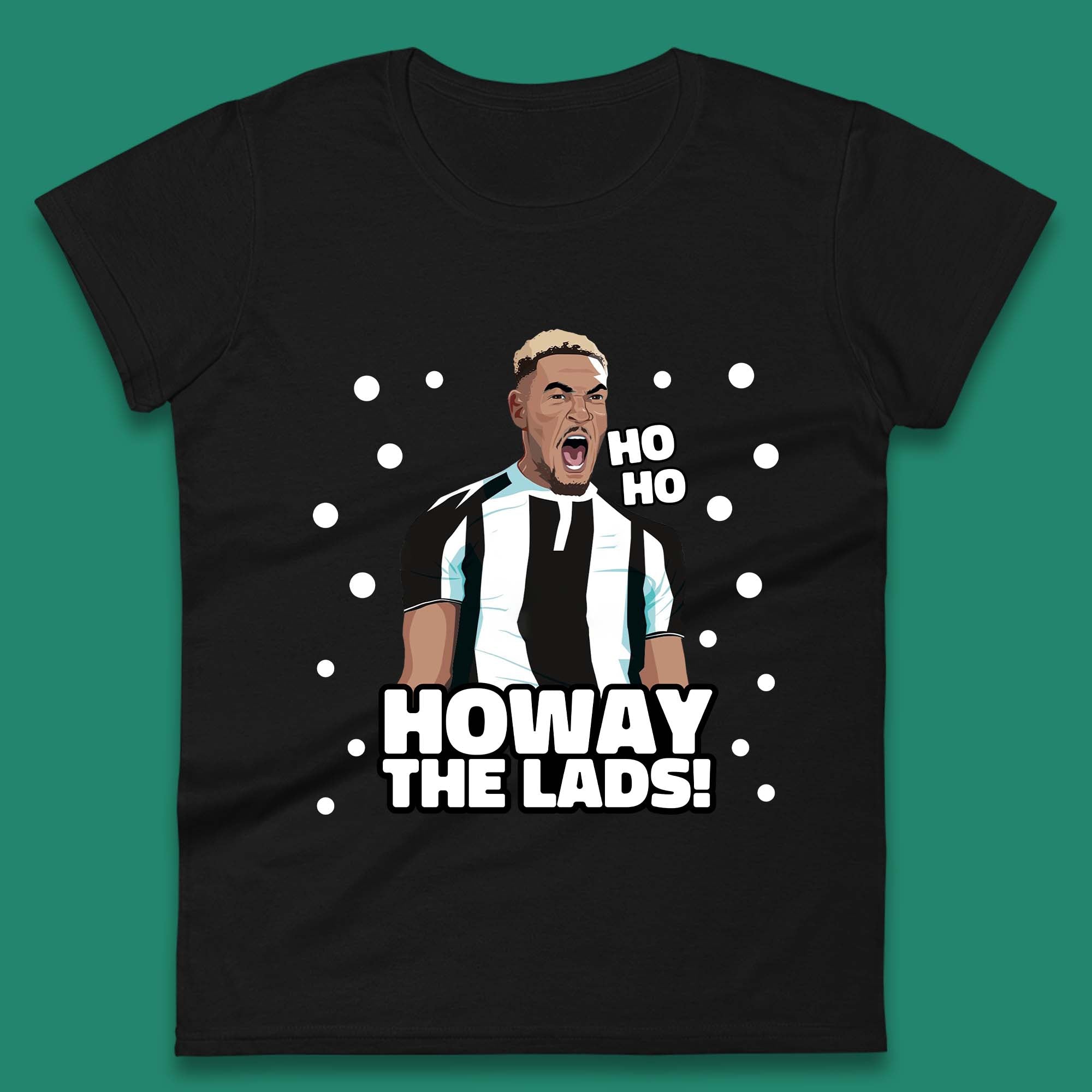 Howay The Lads! Christmas Womens T-Shirt Mens Tops Tees Unisex S