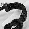 Bracelet Gift for Husband Adjustable Men Rope Infinity Knot Simple