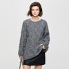 Women's Long-Sleeve Round Neck Knit Sweater