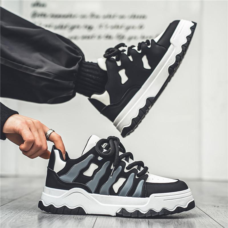 39-45 Fashion White Classic Sneakers Men Shoes Tenis Masculino Platform Board Shoes for Boy Luxus Designer Shoes Free Shipping