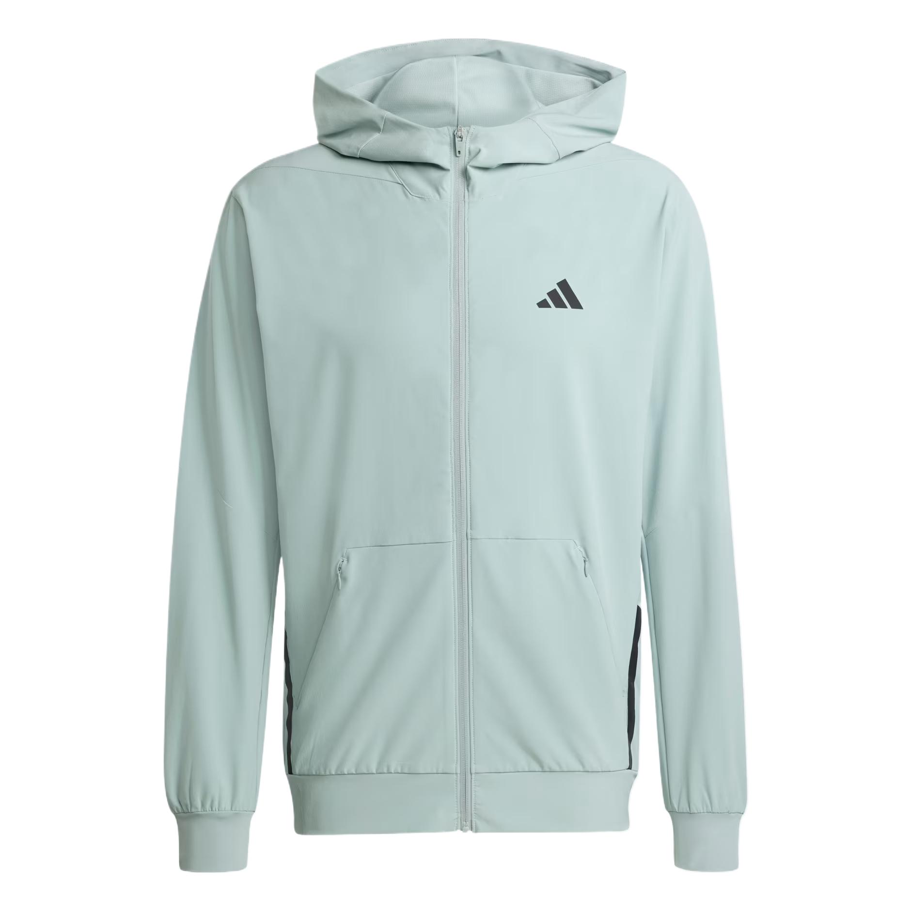 Adidas D4T Solid Color Quick-Dry Sweat-Wicking Hooded Jacket Men jackets KA4824 A/S