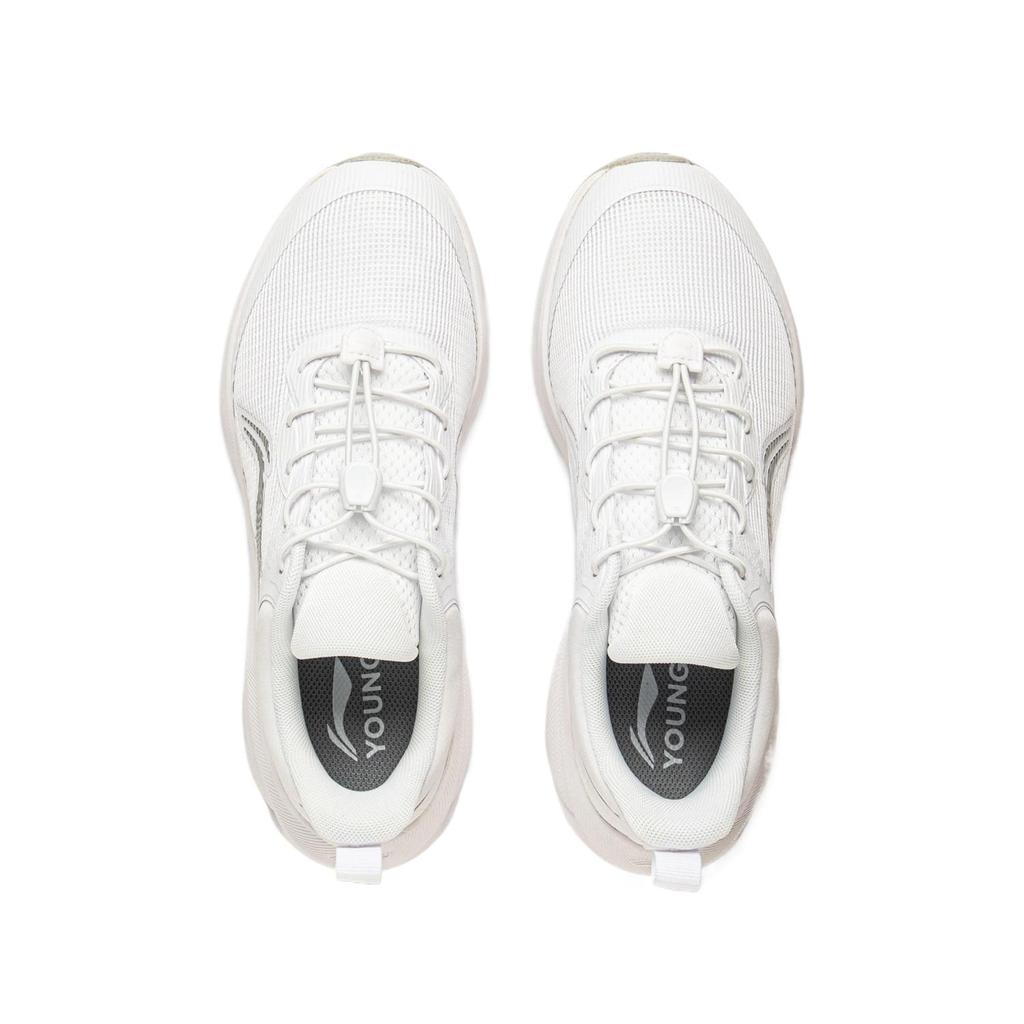 Li Ning Kids Running Shoes Spring Summer Standard White Kids sneaker YKFU110-7