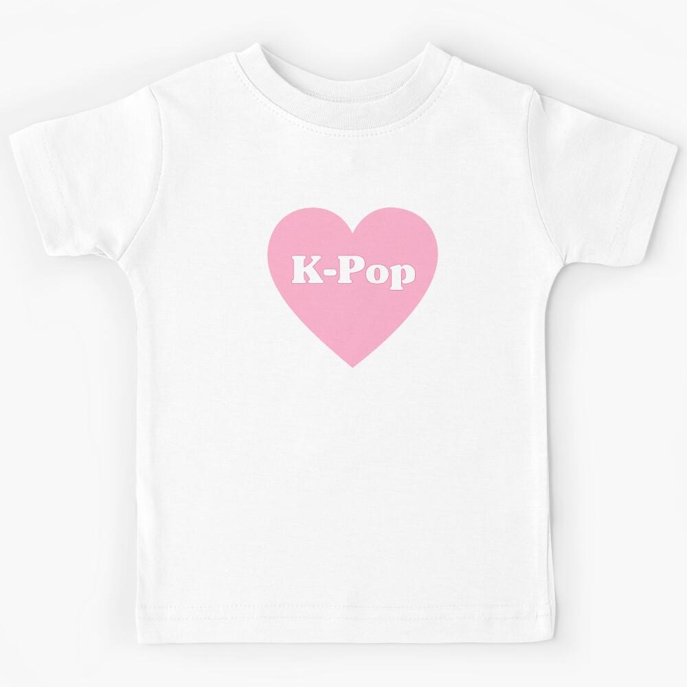 K-Pop Heart Kids T-Shirt 130