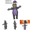Black Cat Inflatable Costumes For Halloween Cosplay Animal Cardboard Walking Suit For Fun