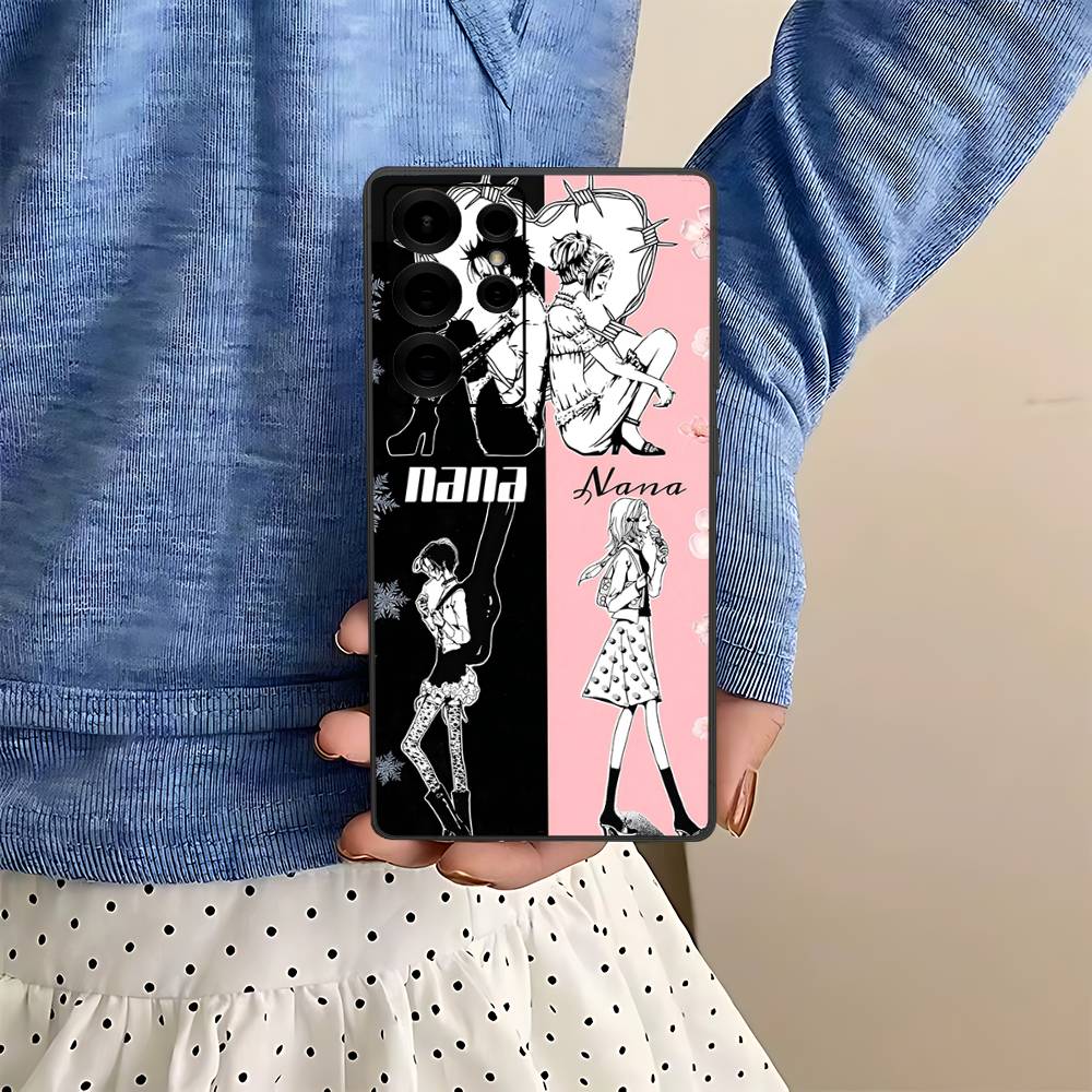 Anime Cool Nana Osaki Phone Case For Samsung S 24 fe 25 Ultra plus 20 lite 21 30 22 23 24 22 Ultra 5G Fundas