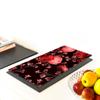 GLAS-SCHNEIDEBRETT 30x52 Rosen