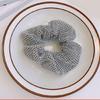 Oversized Hair Tie Elastic Scrunchies French Hair Scrunchy for Elegant Bun Suitable for Thick and Thin Hair