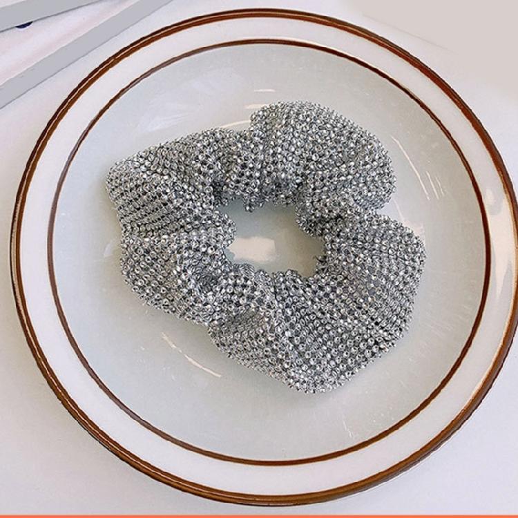 Oversized Hair Tie Elastic Scrunchies French Hair Scrunchy for Elegant Bun Suitable for Thick and Thin Hair