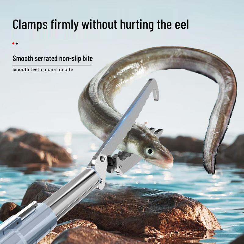Lilang Extendable Anti-Bite Snake Catcher Tongs