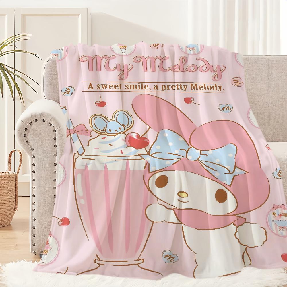 Warm Weich Plüsch Nickerchen Meine Decken Sofa für Wohnen Niedlich Zimmer Büro Cartoon M-Melody Schlafzimmer Zuhause Reise Kind Geburtstagsgeschenke Flanell