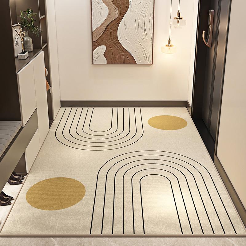 Household Entrance Mat Entrance Door Foyer Foot Mat Living Room Foot Mat Dirt Resistant Carpet