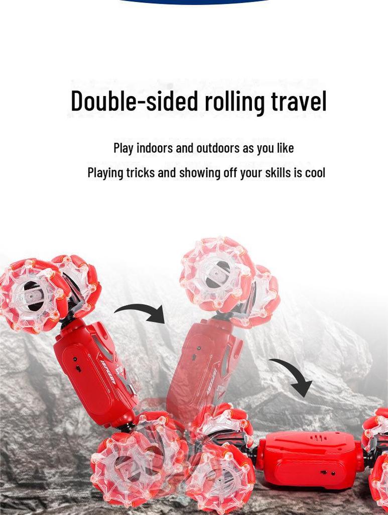 Mașină cu telecomandă și senzor de gesturi pentru cascadorii: Design cu răsucire mare, jucărie off-road 4x4