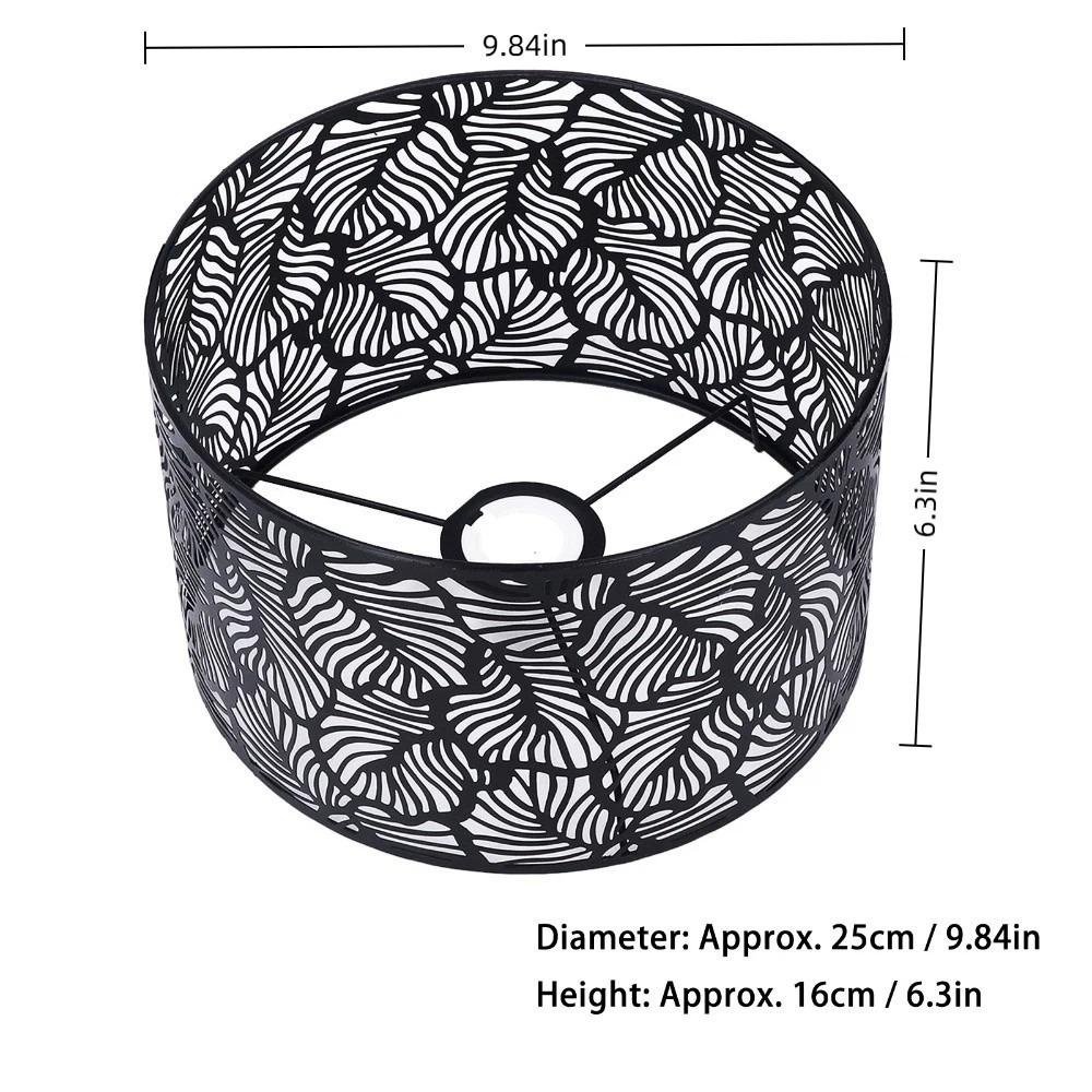 Geometric Pattern Lamp Cover Medium Size Chandelier Lamp Shades Modern Wall Lamp Shade Bedroom