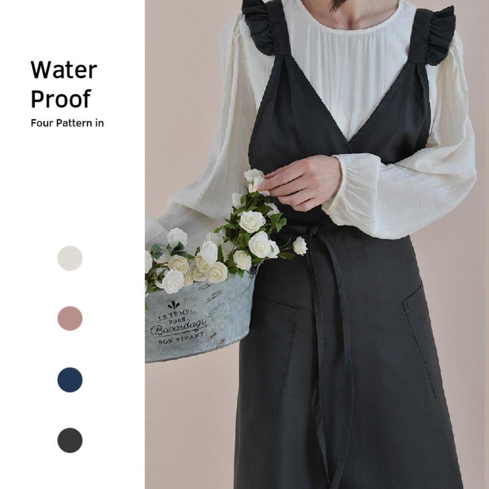 Stylish Florist Apron Cotton Cooking Apron Convenient Gardening Apron  Barista