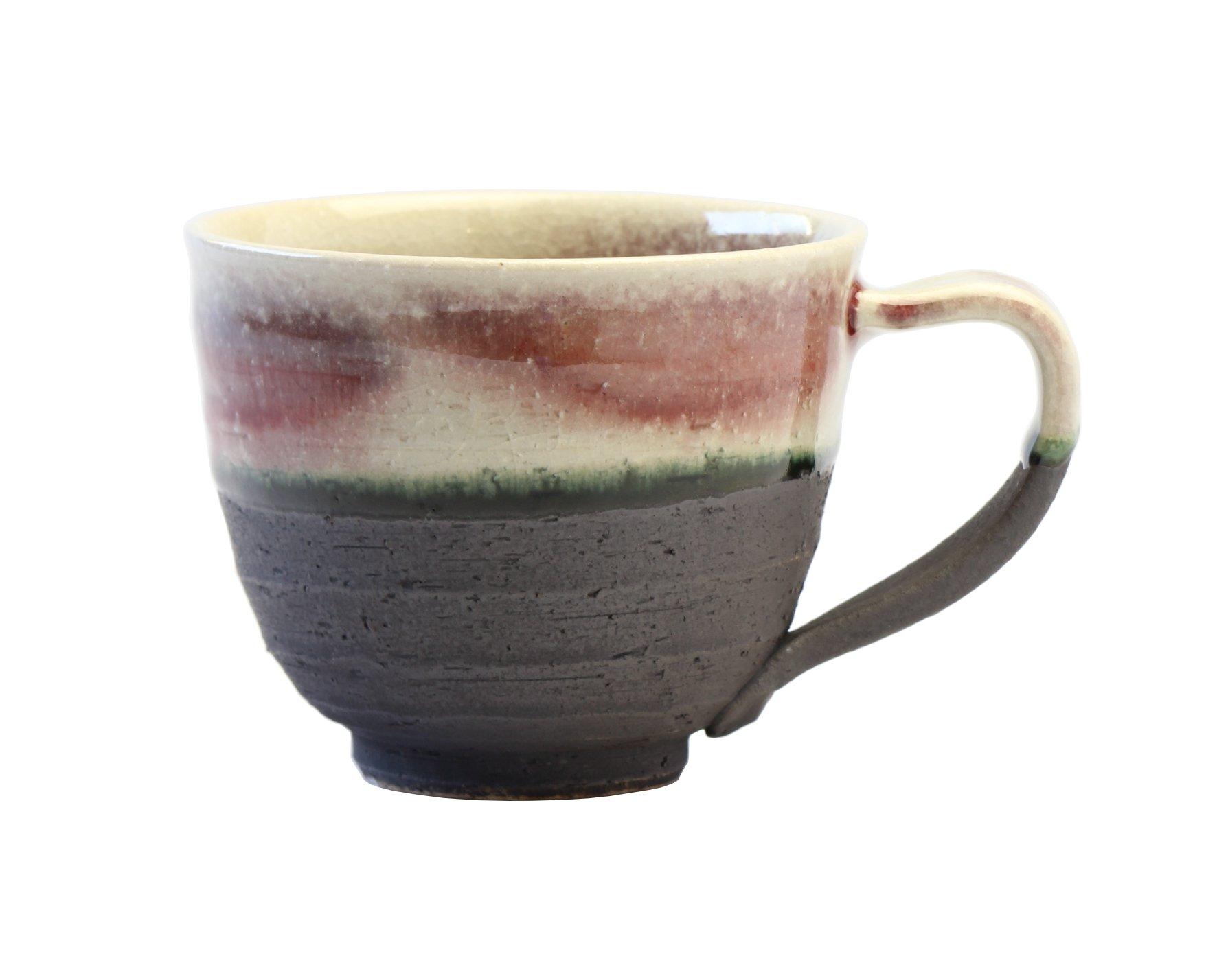 

Tohri Raspberry Mug Shigaraki Ware W904-06 малиновый