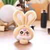 Bunny Plush Adorable Toy Lightweight  Key Chain For Backpack Decoration And Gift