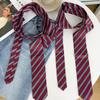 Fashion Lengthen Red Striped Tie American Waistband Jeans Shirt Accessories Multi-functional Personality Headband Scarf Belts