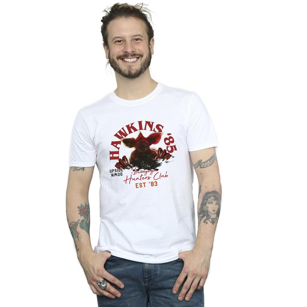 Netflix Mens Stranger Things Hunters Club T-Shirt