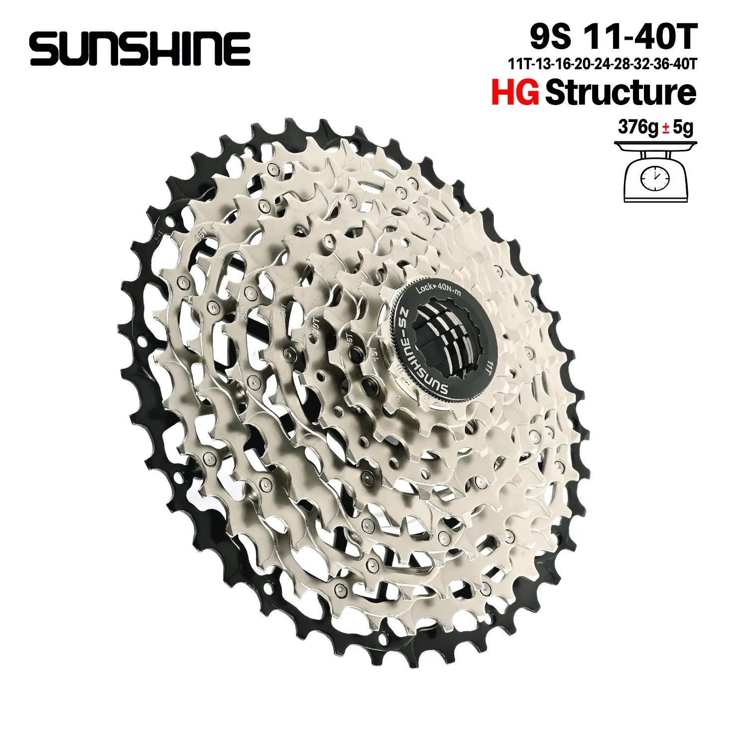 Mountain Bike Cassette 9/10/11/12/13 Speed 11-40/42/46/48/50/52T MTB Bicycle Freewheel Ultralight K7 Sprocket For SHIMANO HG 9S 40T