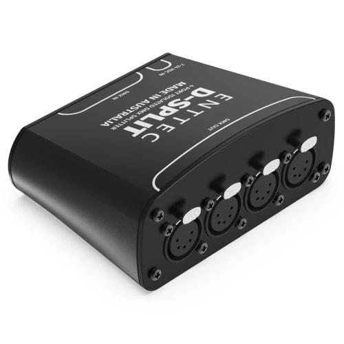 

ENTTEC D-Split 5-Pin 4-Channel DMX Splitter with PSE Power Supply