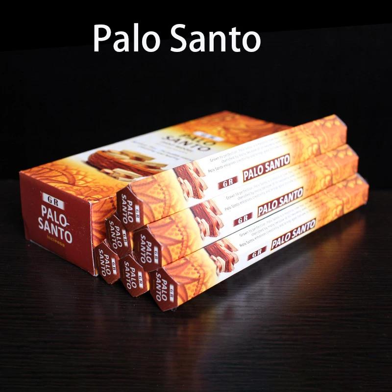 Натуральные палочки благовоний Palo Santo Индийские палочки благовоний Линейные палочки благовоний для гостиной Чайной комнаты Буддийские принадлежности Медитация Благовония Palo santo